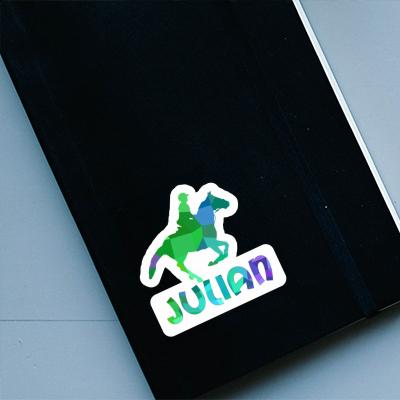 Sticker Horse Rider Julian Notebook Sticker Horse Rider Julian Gift package Image