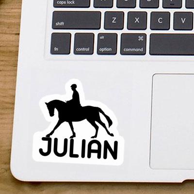 Sticker Julian Horse Rider Notebook Sticker Julian Horse Rider Gift package Image