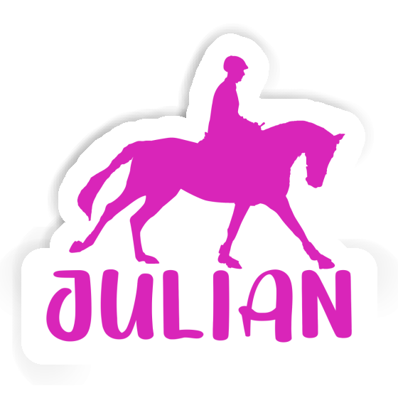 Sticker Julian Horse Rider Notebook Sticker Julian Horse Rider Gift package Image