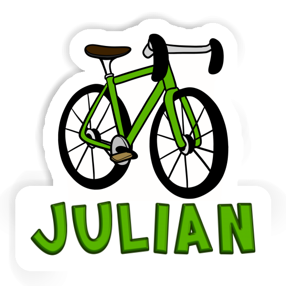 Racing Bicycle Sticker Julian Laptop Racing Bicycle Sticker Julian Laptop Image
