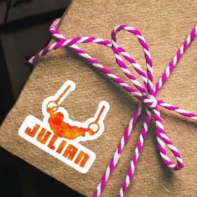 Julian Sticker Ring gymnast Laptop Julian Sticker Ring gymnast Laptop Image