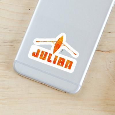 Julian Sticker Rowboat Laptop Julian Sticker Rowboat Laptop Image