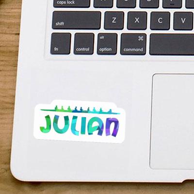 Sticker Julian Rowboat Notebook Sticker Julian Rowboat Notebook Image