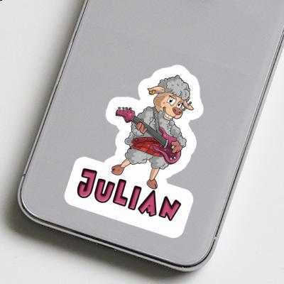 Rockergirl Sticker Julian Notebook Rockergirl Sticker Julian Gift package Image