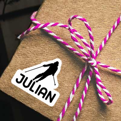 Sticker Skifahrerin Julian Laptop Sticker Skifahrerin Julian Laptop Image