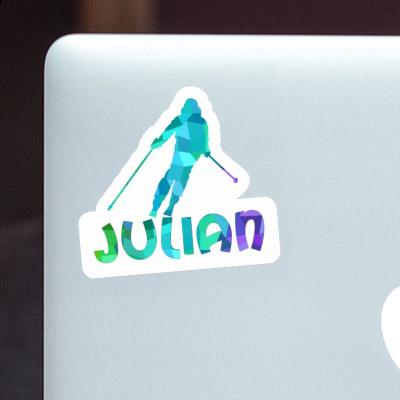 Sticker Julian Skifahrerin Notebook Sticker Julian Skifahrerin Notebook Image