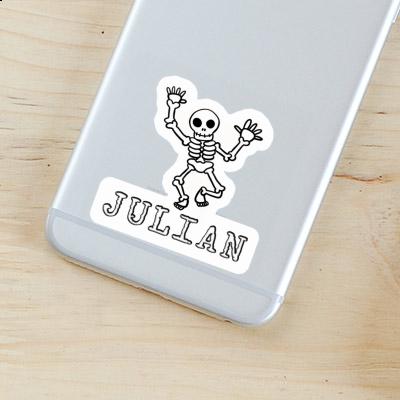 Sticker Julian Skull Notebook Sticker Julian Skull Notebook Image