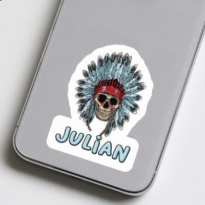 Sticker Julian Skull Notebook Sticker Julian Skull Gift package Image