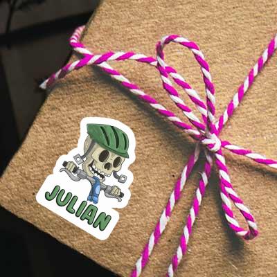 Sticker Biker Julian Notebook Sticker Biker Julian Gift package Image