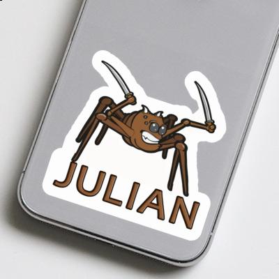 Julian Aufkleber Kampfspinne Notebook Julian Aufkleber Kampfspinne Notebook Image