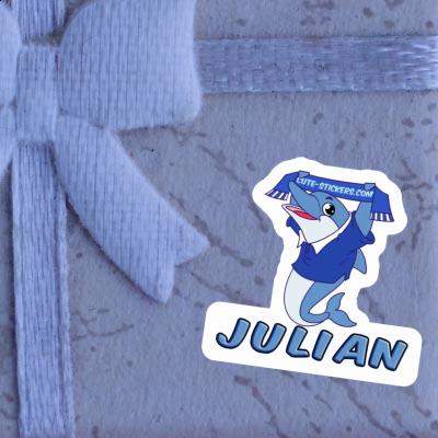 Julian Sticker Dolphin Notebook Julian Sticker Dolphin Notebook Image