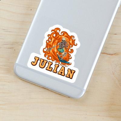 Surfer Sticker Julian Laptop Surfer Sticker Julian Laptop Image
