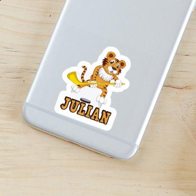 Sticker Julian Ice-Hockey Player Laptop Sticker Julian Ice-Hockey Player Laptop Image