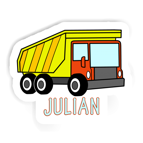 Sticker Julian Dump Truck Sticker Julian Dump Truck Image