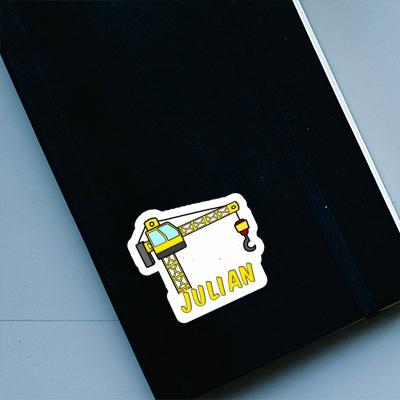 Tower Crane Sticker Julian Notebook Tower Crane Sticker Julian Gift package Image