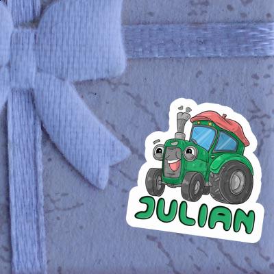 Sticker Tractor Julian Notebook Sticker Tractor Julian Gift package Image