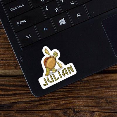 Yoga Turtle Sticker Julian Yoga Turtle Sticker Julian Image