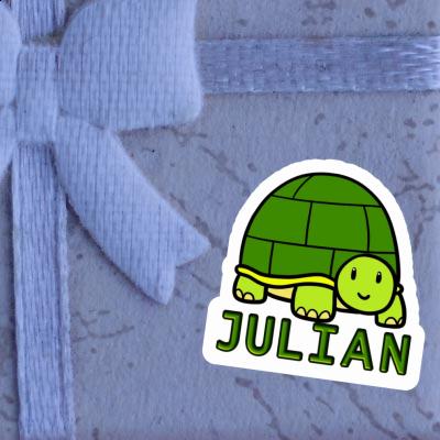 Schildkröte Aufkleber Julian Notebook Schildkröte Aufkleber Julian Gift package Image
