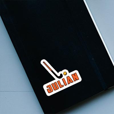 Floorball Stick Sticker Julian Notebook Floorball Stick Sticker Julian Notebook Image