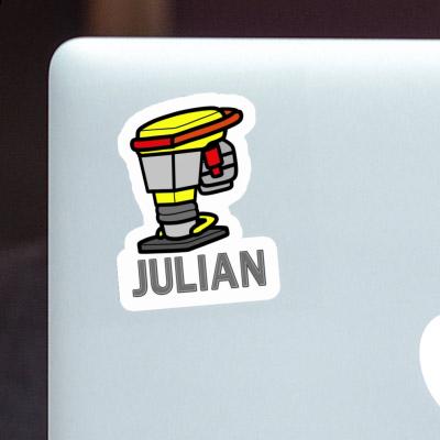 Julian Sticker Vibratory Rammer Notebook Julian Sticker Vibratory Rammer Gift package Image