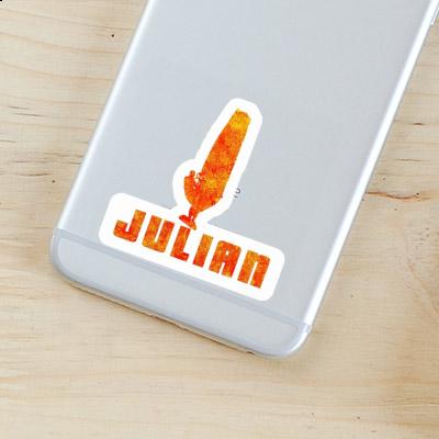 Julian Sticker Windsurfer Notebook Julian Sticker Windsurfer Notebook Image