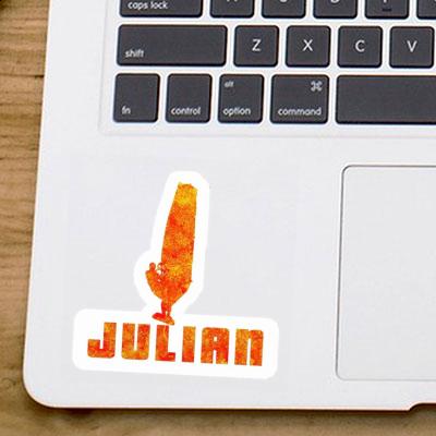 Julian Sticker Windsurfer Notebook Julian Sticker Windsurfer Gift package Image