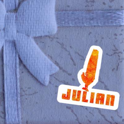 Julian Sticker Windsurfer Notebook Julian Sticker Windsurfer Gift package Image