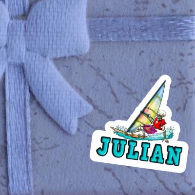 Sticker Windsurfer Julian Notebook Sticker Windsurfer Julian Gift package Image
