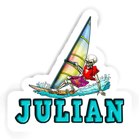 Sticker Windsurfer Julian Notebook Sticker Windsurfer Julian Gift package Image