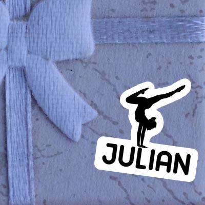 Julian Sticker Yoga Woman Julian Sticker Yoga Woman Image
