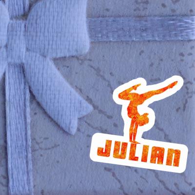 Yoga Woman Sticker Julian Notebook Yoga Woman Sticker Julian Gift package Image