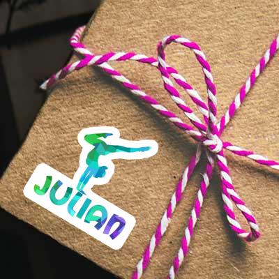 Yoga Woman Sticker Julian Notebook Yoga Woman Sticker Julian Gift package Image
