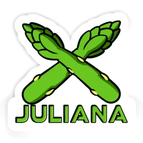 Sticker Juliana Asparagus Image