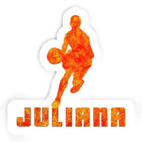 Sticker Basketball Player Juliana Image