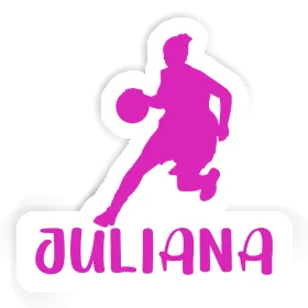 Juliana Sticker Basketball Player Image