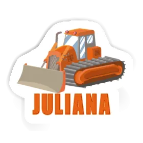 Sticker Juliana Excavator Image