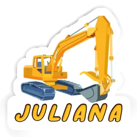 Juliana Sticker Excavator Image