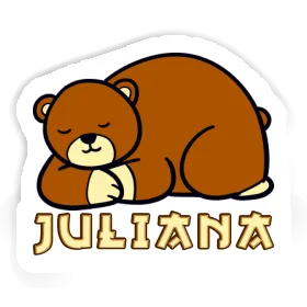 Juliana Sticker Bear Image