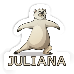 Juliana Sticker Bear Image