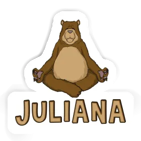 Bear Sticker Juliana Image