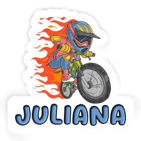 Sticker Freeride Biker Juliana Image