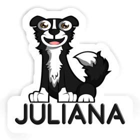 Autocollant Juliana Border Collie Image