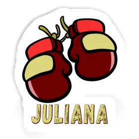 Sticker Juliana Boxing Glove Image