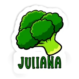 Juliana Sticker Broccoli Image