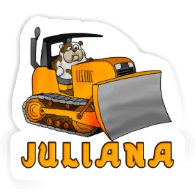 Bulldozer Sticker Juliana Image