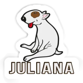 Autocollant Chien Juliana Image