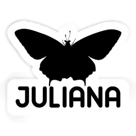 Butterfly Sticker Juliana Image