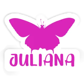 Butterfly Sticker Juliana Image