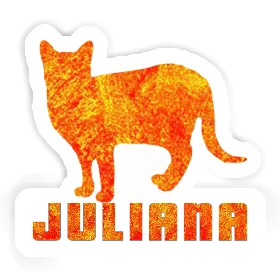 Cat Sticker Juliana Image