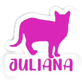 Sticker Juliana Cat Image